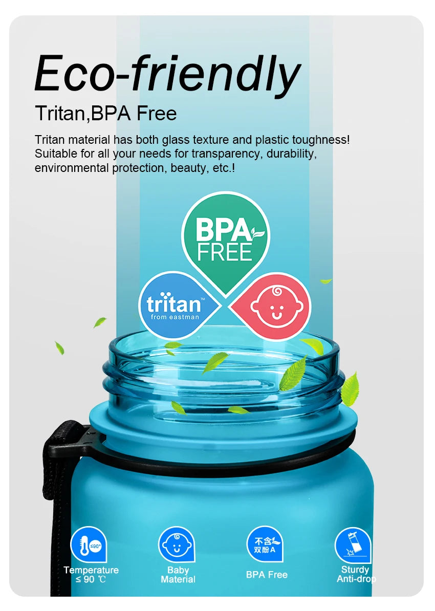 350ml Sports Water Bottle BPA Free Portable