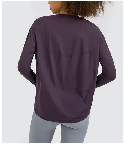 Back In Action Long Sleeve: Super Soft & Loose Fit