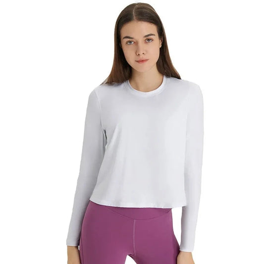 Breathable Loose-Fit Long-Sleeved Sweatshirt