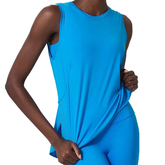 Stay Cool in our Lycra Yoga Tank: Quick-Drying Comfort!